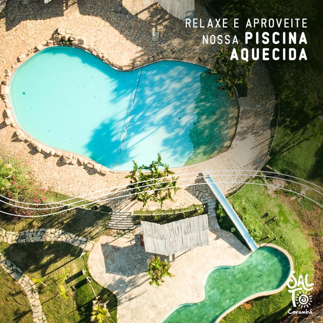 Salto Corumba Hotel Camping Clube Корумба-ді-Ґояс Екстер'єр фото